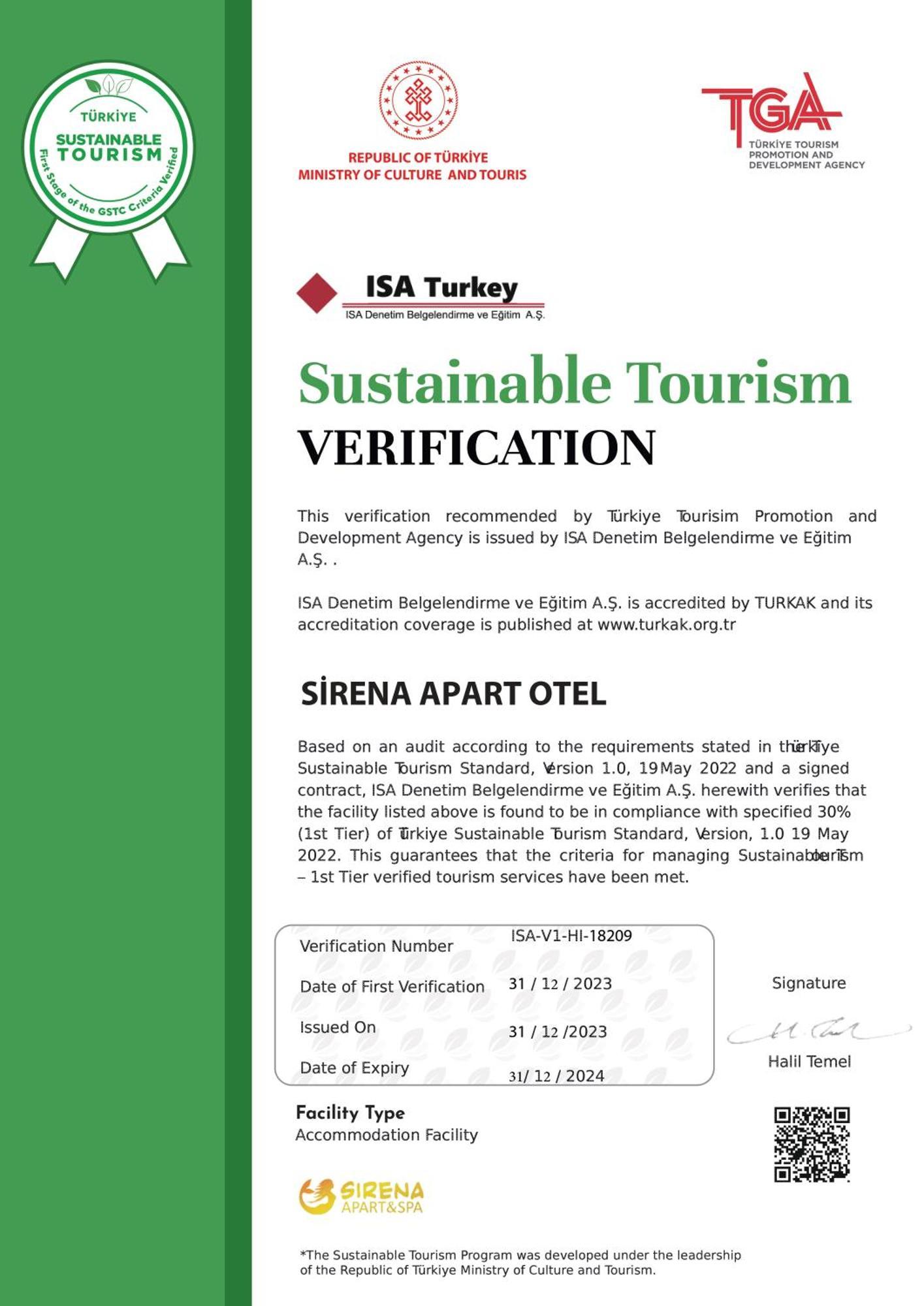 Sirena Apart & Spa อันตัลยา ภายนอก รูปภาพ